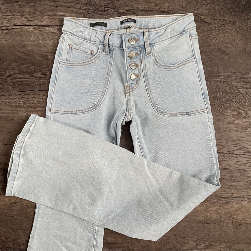 Low Rise Flare Denim Jeans NWOT